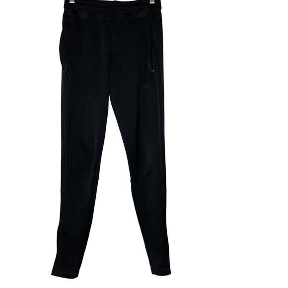 Adidas joggers black Clima Cool ClimaCool women's XS extra small throw back FLAW - Picture 1 of 15